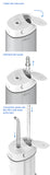 165mL Pull-out Water Flosser