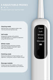 LCD Display Vibration-Sensing Electric Toothbrush