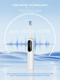 LCD Display Vibration-Sensing Electric Toothbrush